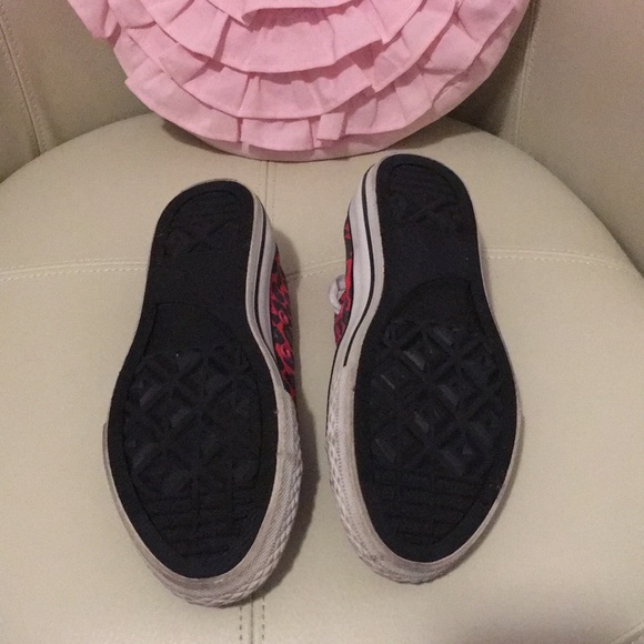 Converse All Stars Pink Cheetah print π - Picture 5 of 7